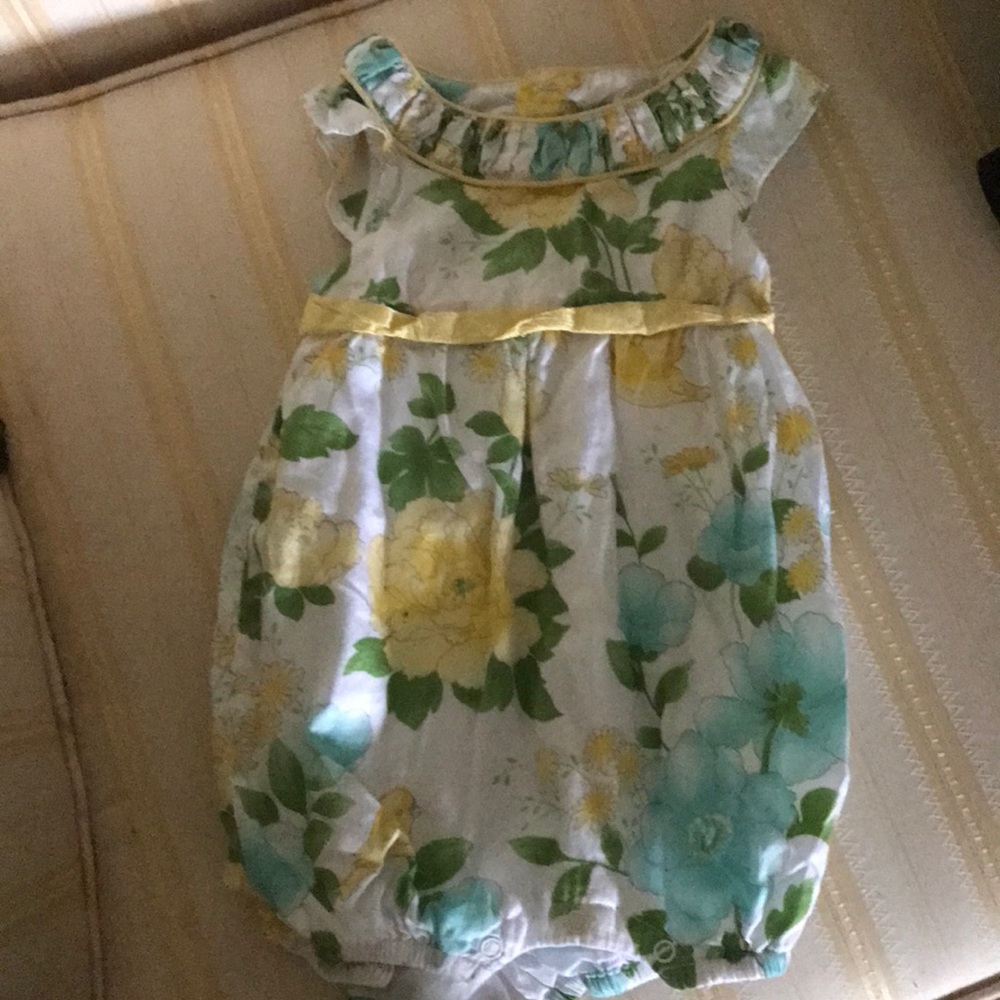 Janie and Jack one piece romper